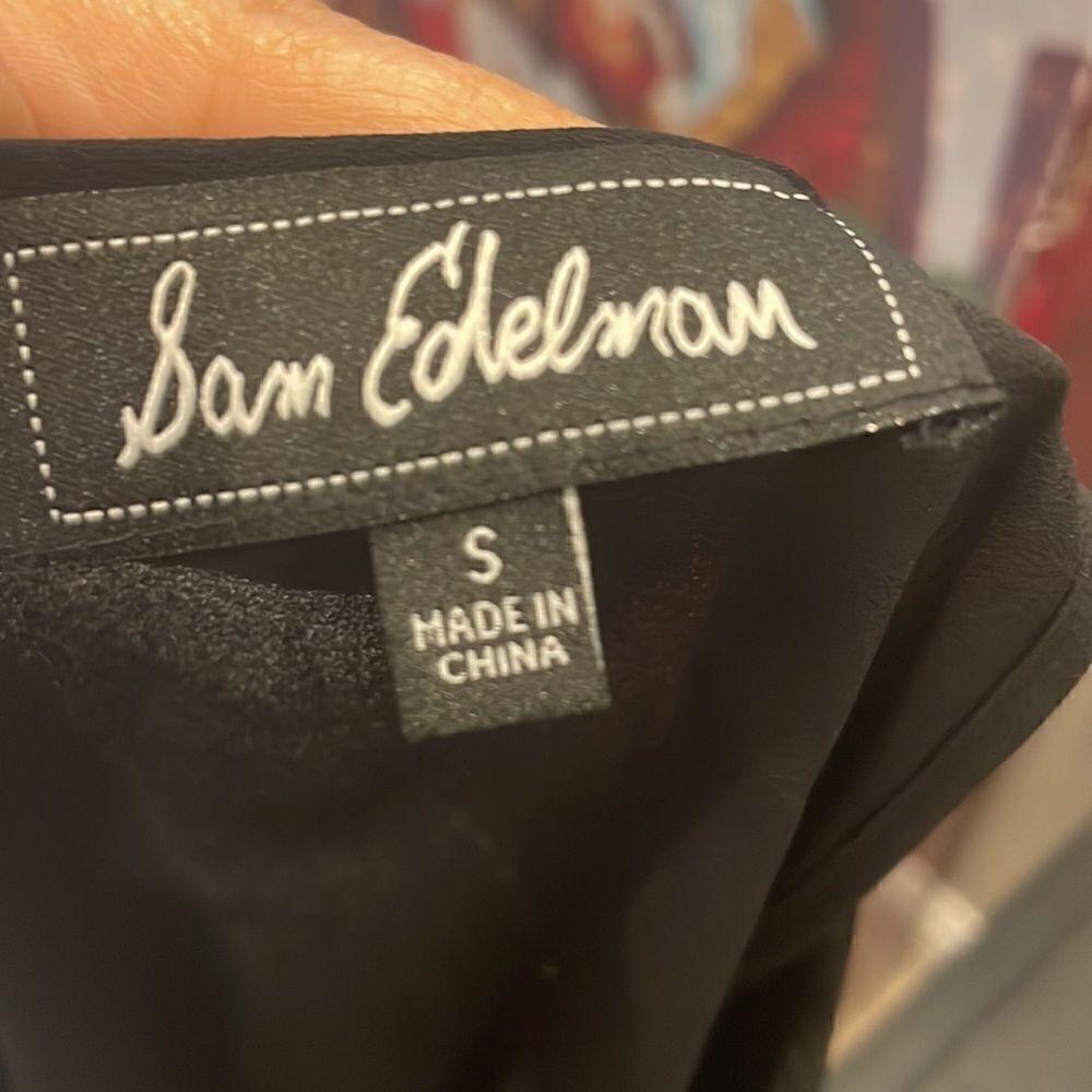 Sam Edelman Cold Shoulder Basic Top - Picture 4 of 4